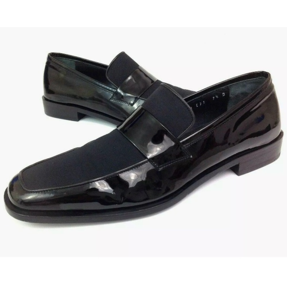 Salvatore Ferragamo Black Loafers Size 7.5 D